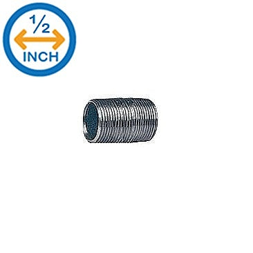 1/2" X CLOSE (1-1/8") RIGID CONDUIT NIPPLE