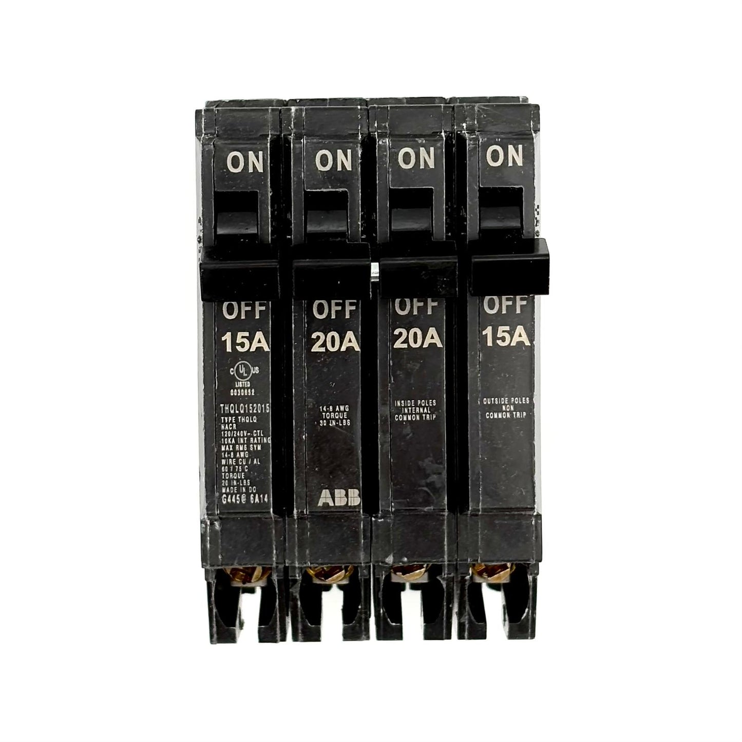 ABB/GE THQLQ152015 - 15-20-15AMP PLUG-IN 240V