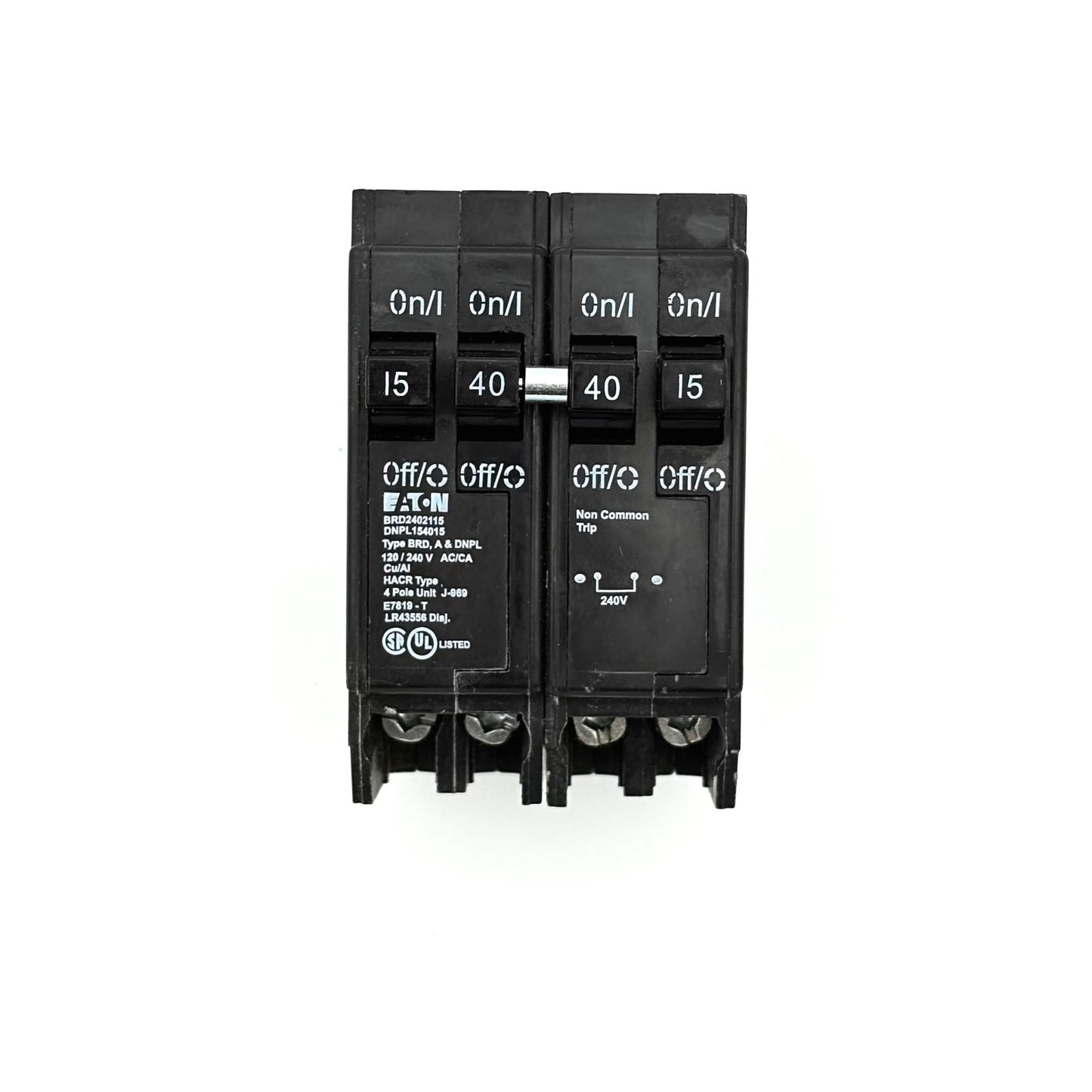 EATON DNPL154015 - 15/40/15AMP PUSH-ON 240V