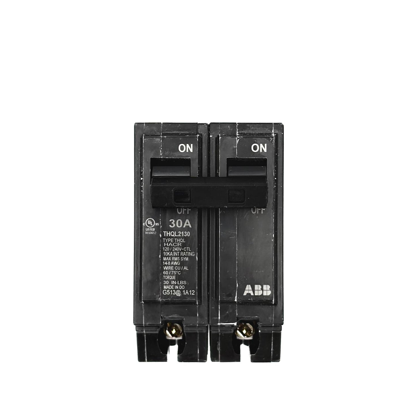 ABB/GE THQL2130 - 30AMP PLUG-IN 2 POLE 240V
