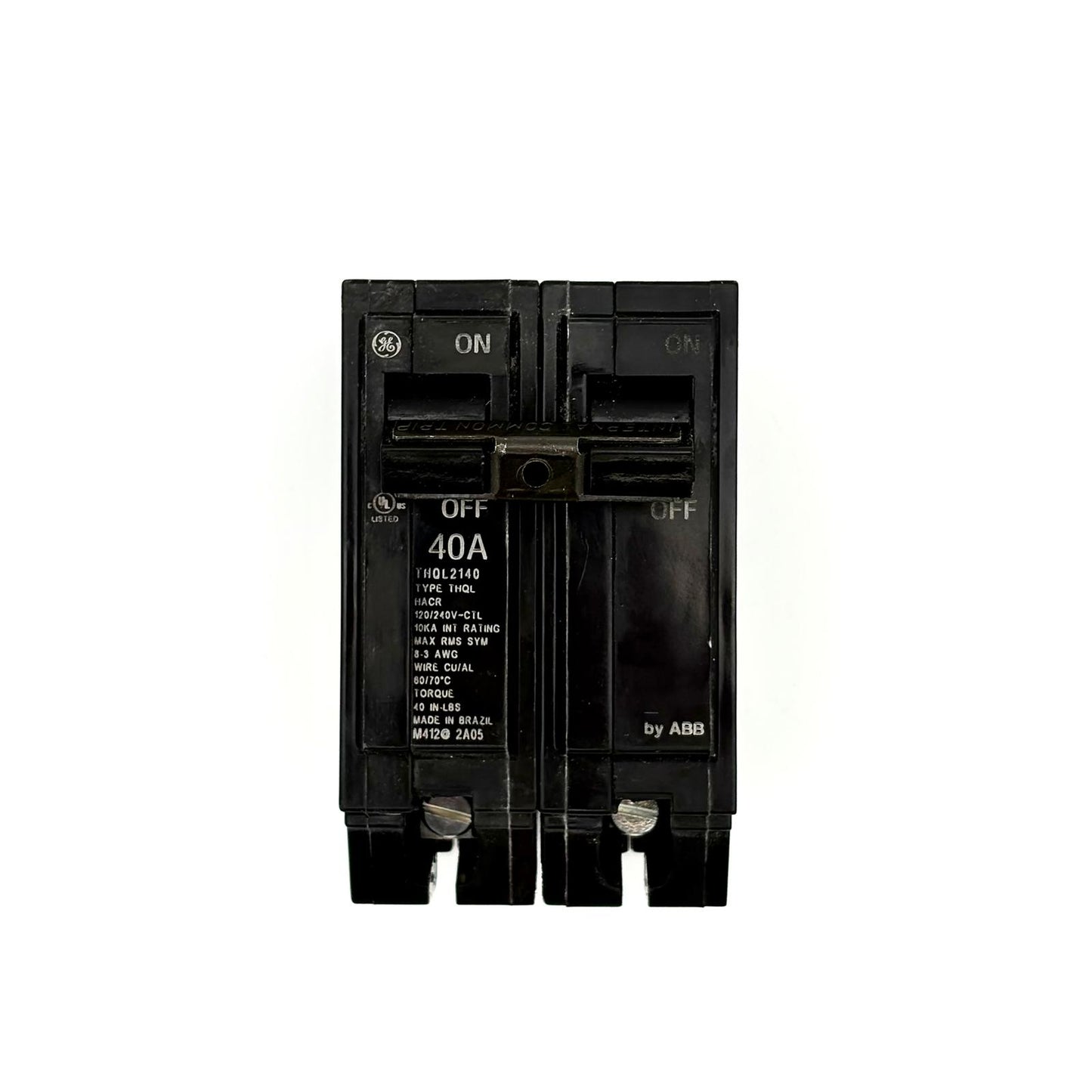 ABB/GE THQL2140 - 40AMP PLUG-IN 2 POLE 240V