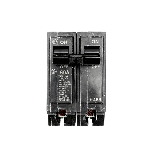 ABB/GE THQL2160 - 60AMP PLUG-IN 2 POLE 240V
