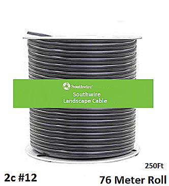 2C12UGLV75 SOUTHWIRE CANADA 2C #12 LANDSCAPE CABLE 76M ROLL