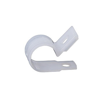 CCCD2160WH RG6 Cable Clip 100/Bag White Cable Concepts