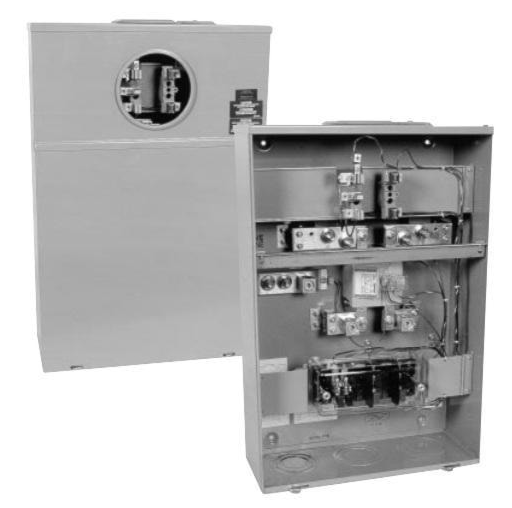 CT4-4 - Hydel Meter Socket, 400 AMP, 120/240 VOLT, Single Phase