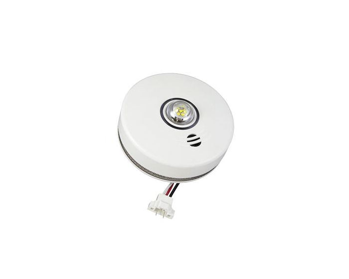 120V AC 3-in-1 LED Strobe and 10 Year Combo/ CO Alarm