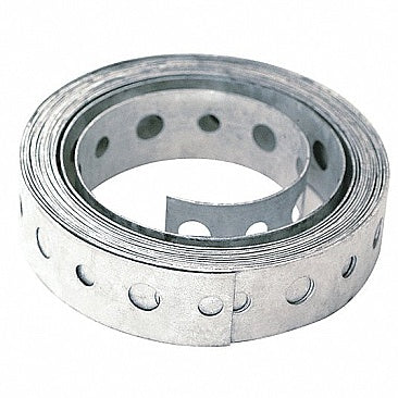 3/4" X 10' PERFORATED STEEL STRAPPING