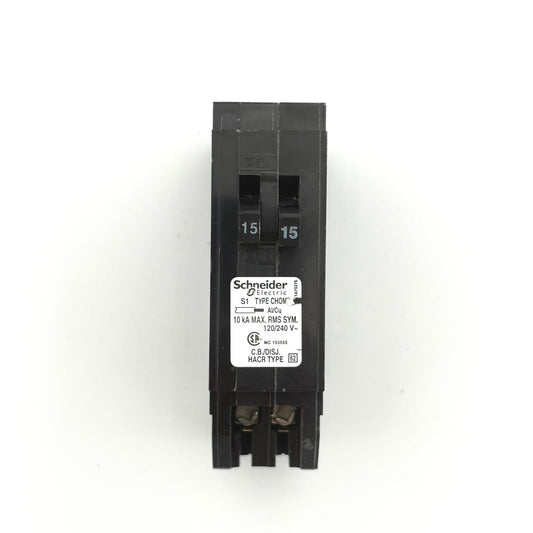 HOMELINE CHOMT1515 - 15/15 AMP PUSH-ON 1 POLE 240V