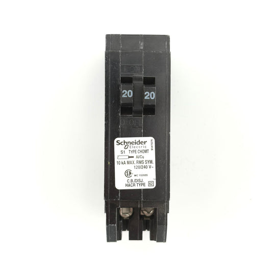 HOMELINE CHOMT2020 - 20/20 AMP PUSH-ON 1 POLE 240V