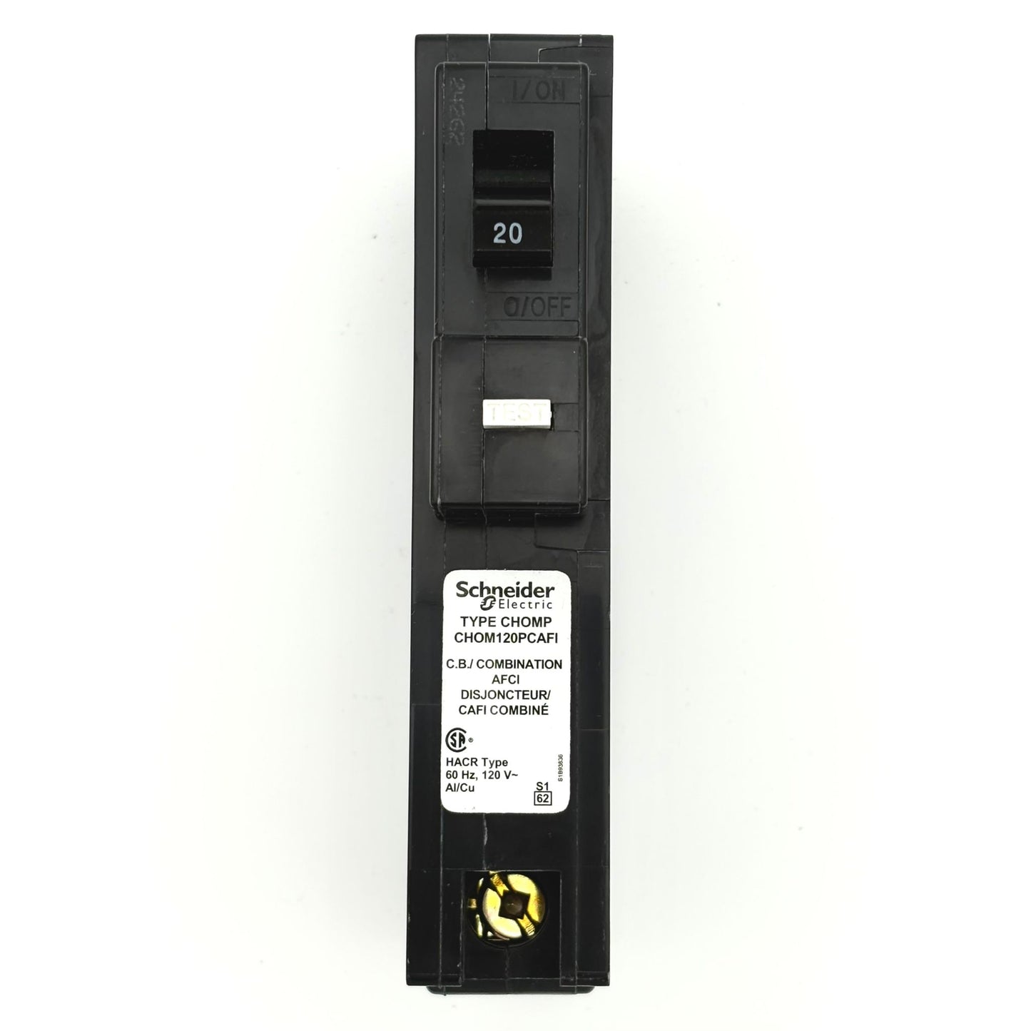 HOMELINE CHOM120AFI - 20 AMP PUSH-ON 1 POLE 240V
