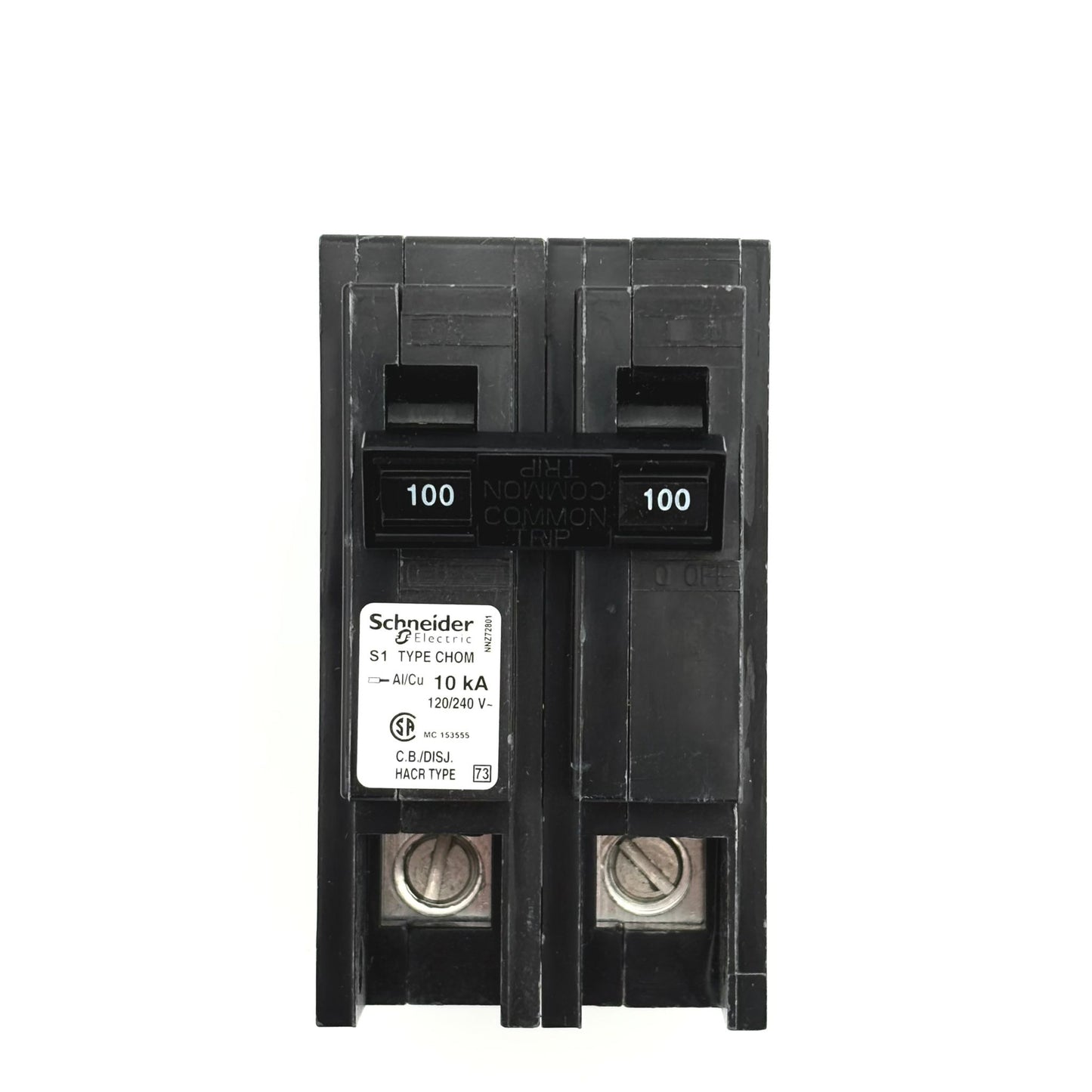 HOMELINE CHOM2100 - 100 AMP 2 POLE PUSH-ON 240V