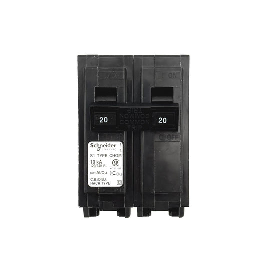 HOMELINE CHOM220 - 20 AMP PUSH-ON 2 POLE 240V