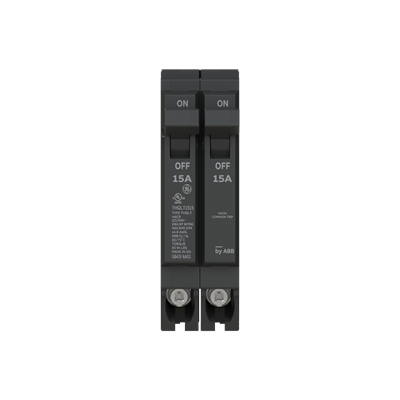 Tandem 15A/1P & 15A/1P 120/240V THQLT Breaker