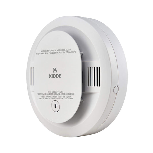 Kidde 2-in-1 120V Hardwired Smoke Alarm/Carbon Monoxide (CO) Detector with AA Battery Back-Up & Voice Alerts