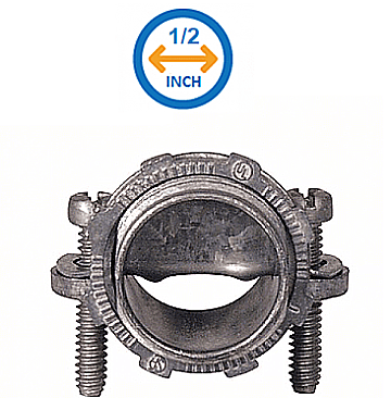 NMC038 HUBBEL 1/2" TWO SCREW CONNECTOR