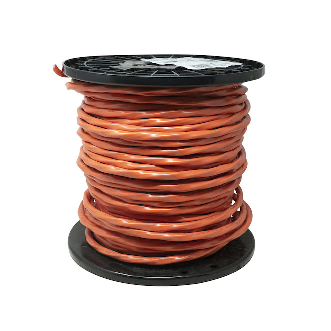 Southwire Romex Simpull Orange Jacketed NMD90 10 Gauge 3-Conductor Copper Electric Cable - 75-m Spool