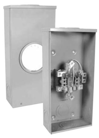 STC703RK - Hydel Meter Socket Box, 200 AMP, 7 JAW, 3PH,4 Wire Meter Polyphase O/H & U/G