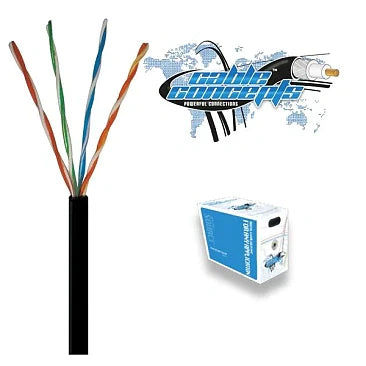 WICH0005BK Cable Concepts Cat5E Flooded Outdoor - 1000Ft