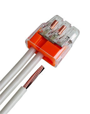 IDEAL 30-1033 Push-In 3-Wire Connector – Quick & Reliable