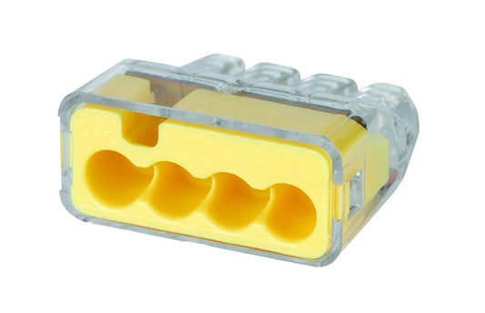 IDEAL 30-1034 Push-In 4-Wire Connector – Quick & Reliable