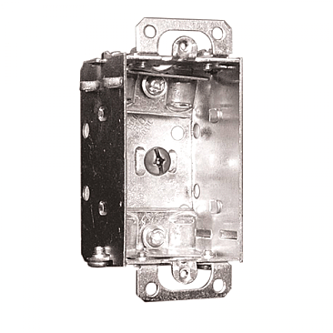 1100LUBAR 1 GANG ELECTRICAL BOX WITH CLAMPS