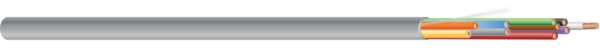 22-7 CU 2/C CMP/CL3P/FPLP PVC-LS WHITE 1000 FT