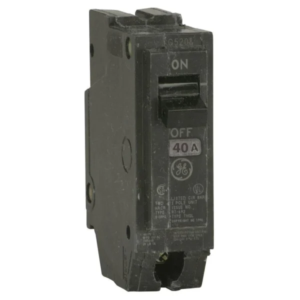 THQL1140 - GE - 40 Amp Circuit Breaker Plug-In - 40 Amp - 1 Pole - 120 Volt - Image 2